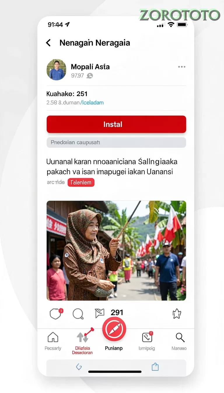 Bonus Spesial Download zorototo APK screenshot
